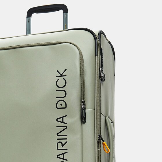 Mandarina Duck Eco Coated 4 Rollen Trolley L 78 cm mit Dehnfalte