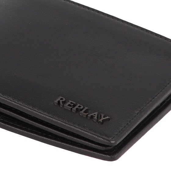 Replay Geldbörse RFID Schutz Leder 13 cm