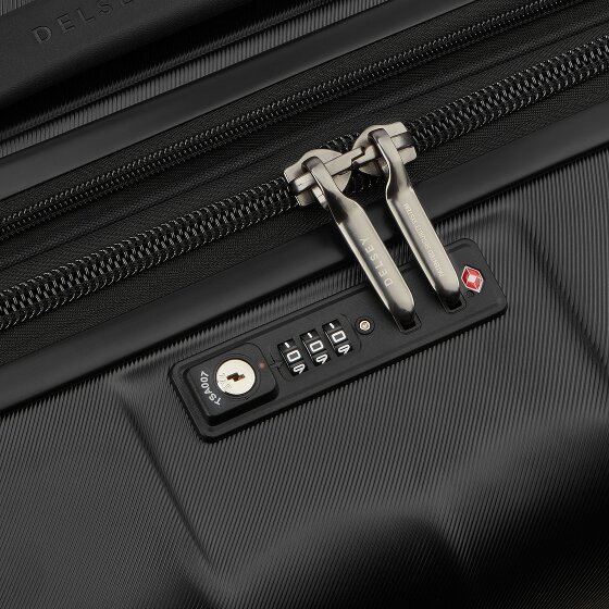 Delsey Paris Carrousel 2 4 Rollen Trolley 77 cm mit Dehnfalte