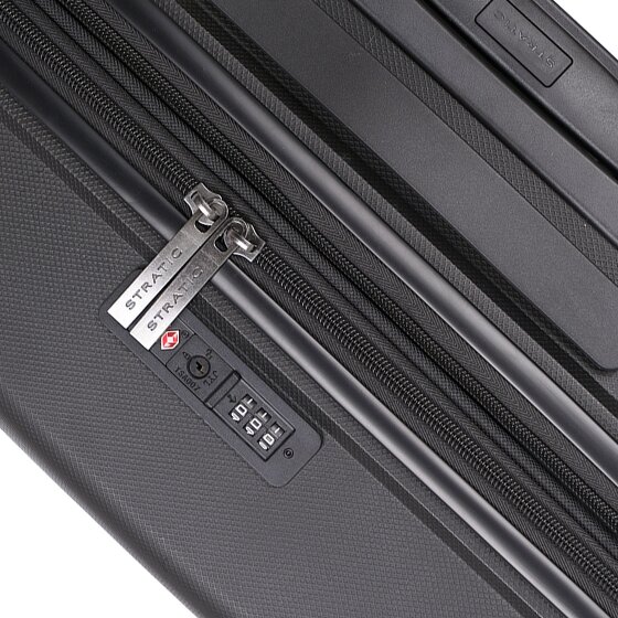 Stratic Bright+ 4 Rollen Trolley M 66 cm mit Dehnfalte