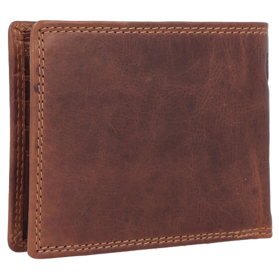 Jack Kinsky Monterey Geldbörse RFID Schutz Leder 11.5 cm