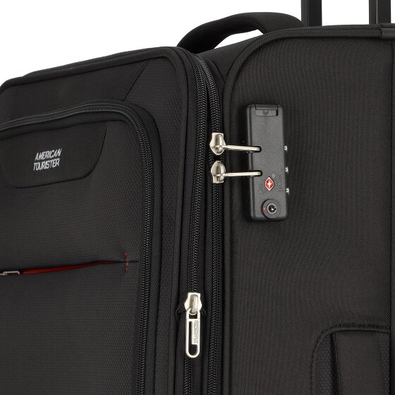 American Tourister Street Roll 4 Rollen Kofferset 3-teilig mit Dehnfalte