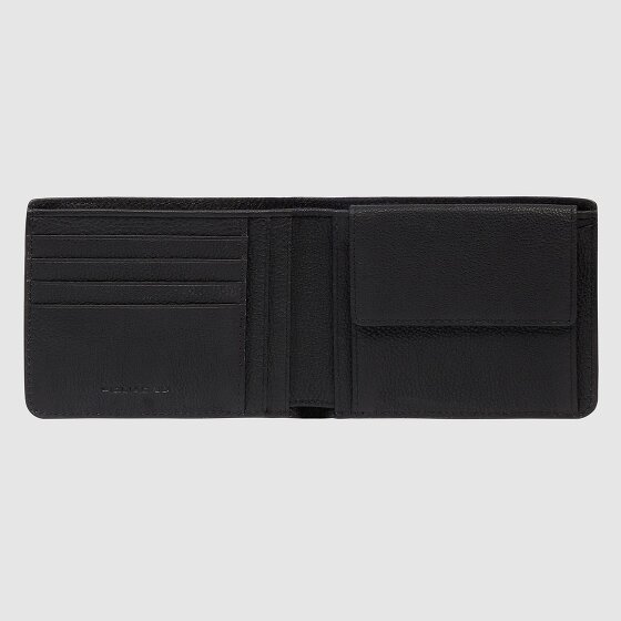 Piquadro Cronus Geldbörse RFID Schutz Leder 12.5 cm