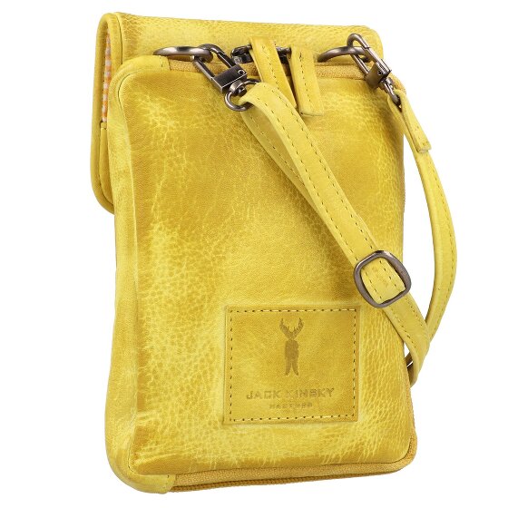 Jack Kinsky Nassau Handytasche RFID Leder 9,5 cm