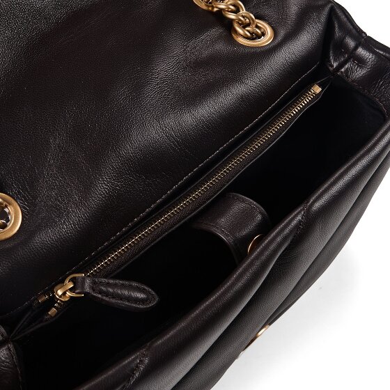 PINKO Love Puff Umhängetasche Leder 30 cm