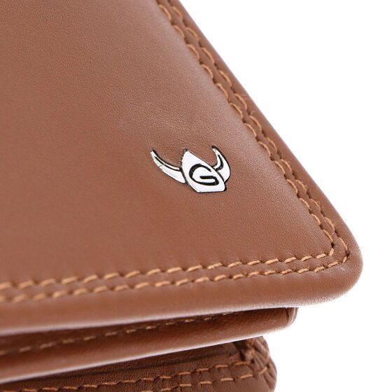 Golden Head Polo Geldbörse RFID Schutz Leder 10 cm