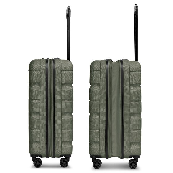 Franky Munich 4.0 4 Rollen Kabinentrolley S 53 cm mit Dehnfalte