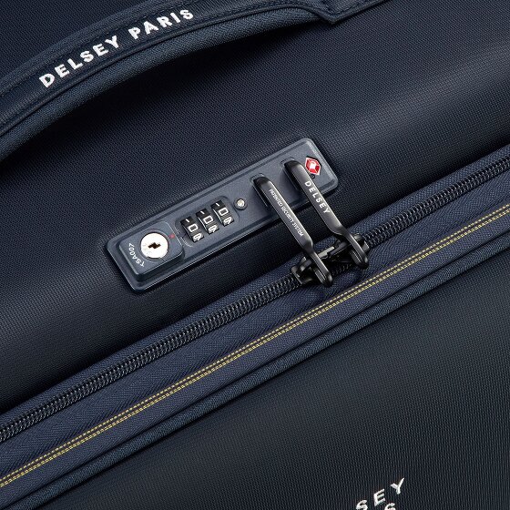 Delsey Paris Brochant 3 4 Rollen Trolley 78 cm mit Dehnfalte