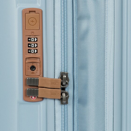 Bric's Taormina 4 Rollen Trolley S 57 cm mit Dehnfalte