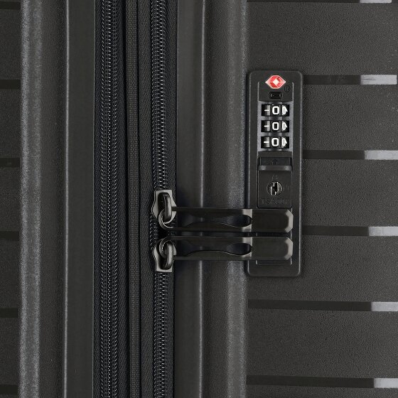 d&n Travel Line 4500 4 Rollen Trolley L 75 cm mit Dehnfalte