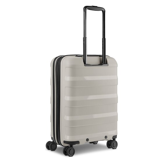 Redolz Pro PP 4 Rollen Kabinentrolley 55 cm mit Dehnfalte