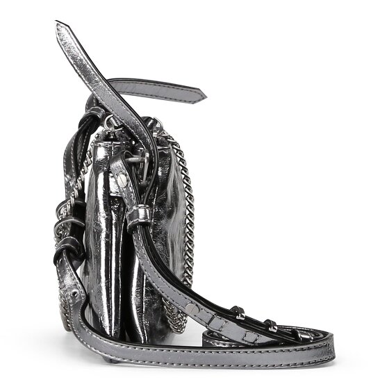 PINKO Double Mini Clutch Tasche Leder 20 cm