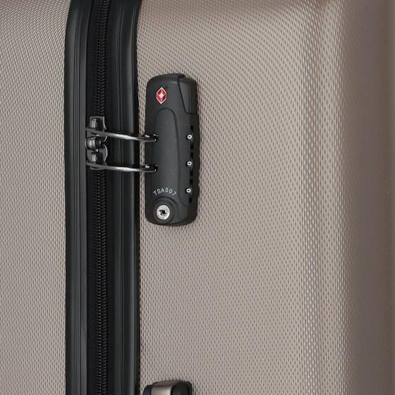 Bugatti Lima 2.0 4-Rollen Trolley 75 cm mit Doppelrollen