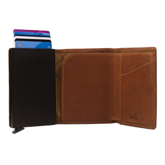 The Chesterfield Brand Lancaster Kreditkartenetui RFID Schutz Leder 7 cm