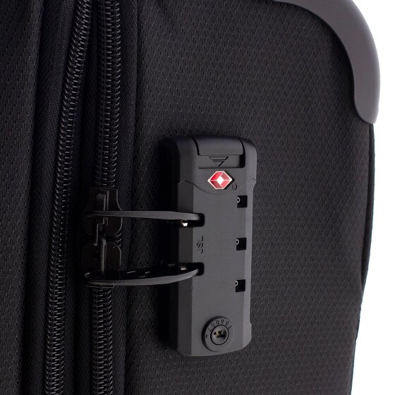 Gladiator 4700 4 Rollen Kabinentrolley 55 cm mit Dehnfalte