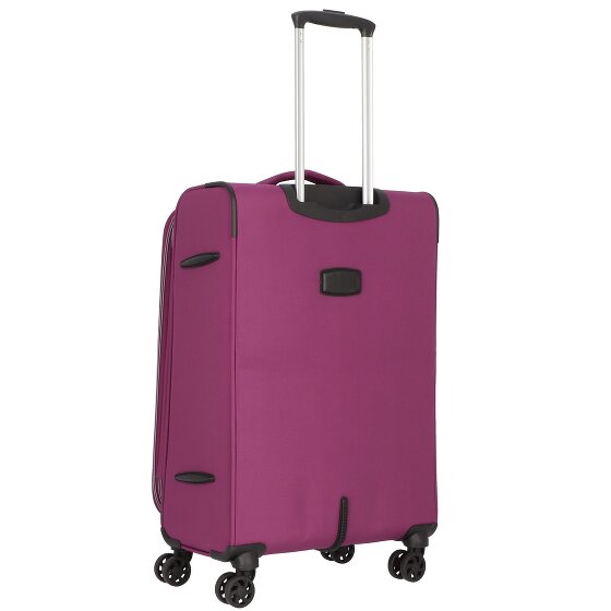 d&n Travel Line 9204 4 Rollen Kofferset 3-teilig mit Dehnfalte