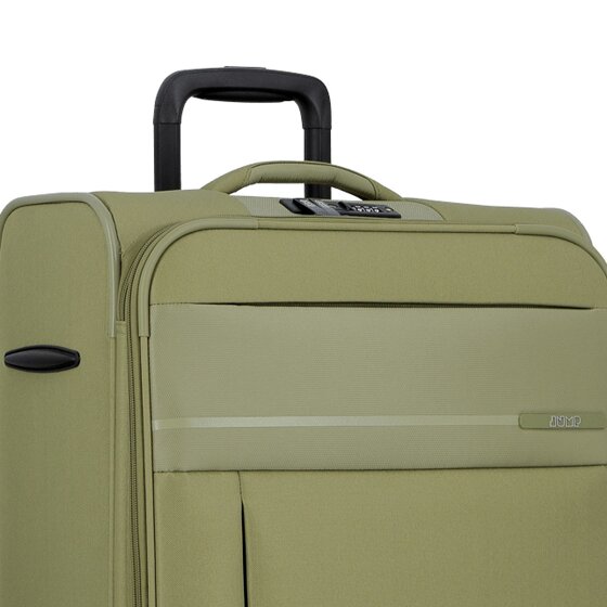 Jump Monthélys 4 Rollen Trolley 67 cm mit Dehnfalte