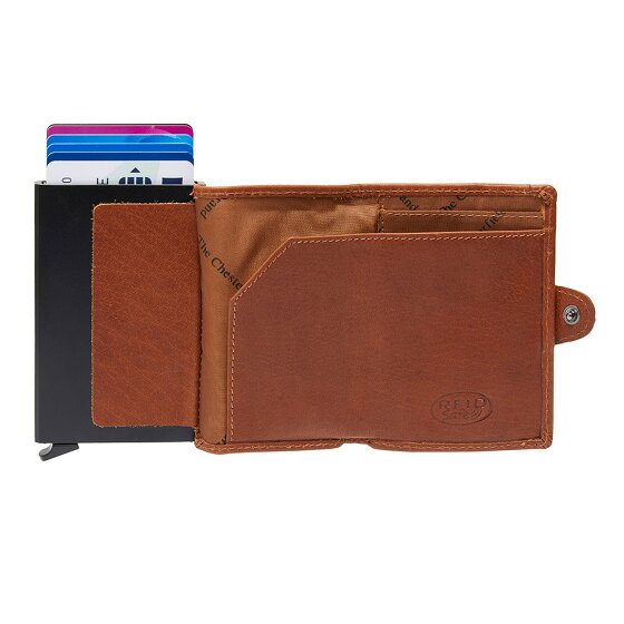 The Chesterfield Brand Albury Kreditkartenetui RFID Schutz Leder 7 cm