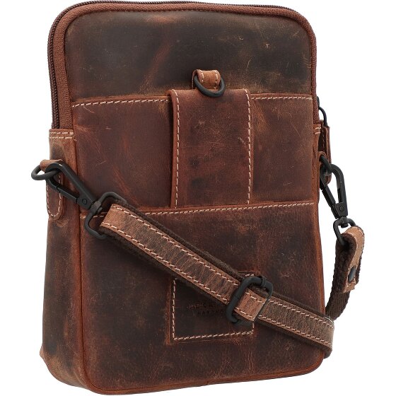Jack Kinsky Baltimore 11 Umhängetasche Leder 16 cm