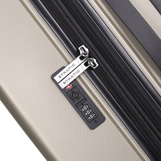 Stratic Bright+ 4 Rollen Trolley L 76 cm mit Dehnfalte