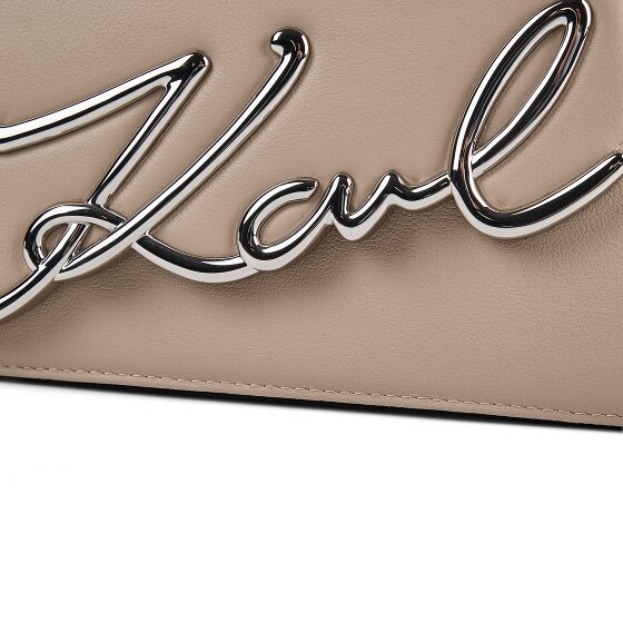Karl Lagerfeld Signature 2.0 Handtasche Leder 21.5 cm