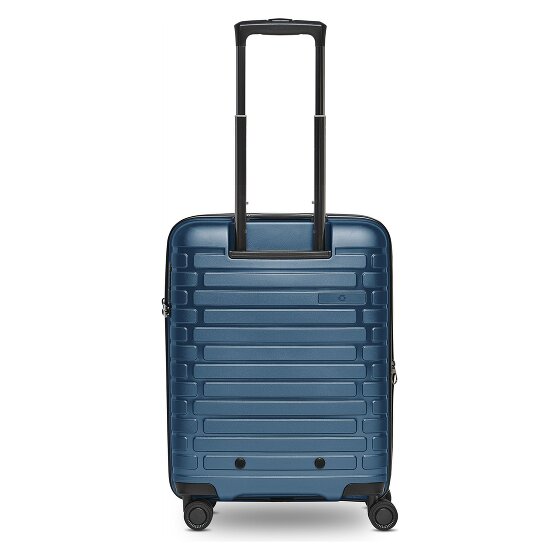 Pactastic Collection 04 THE CABIN + 4 Rollen Kabinentrolley S 55 cm mit Dehnfalte