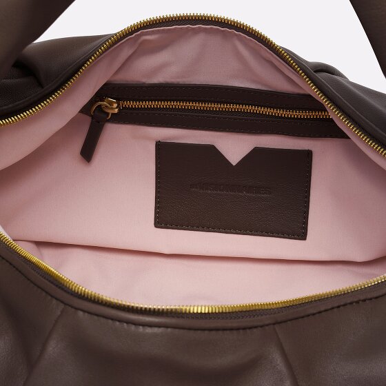 LES VISIONNAIRES Greta Essential Schultertasche Leder 43 cm