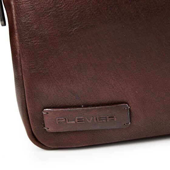 Plevier Jimmy Aktentasche Leder 31 cm Laptopfach
