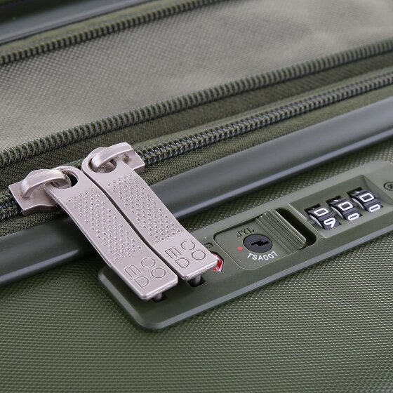 MODO by Roncato Vega 4 Rollen Kabinentrolley 55 cm mit Dehnfalte