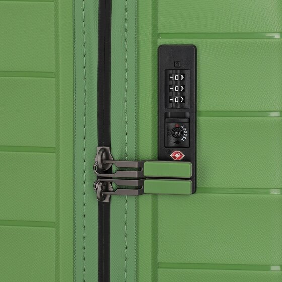 Travelite Mooby 4 Rollen Kofferset 3-teilig mit Dehnfalte