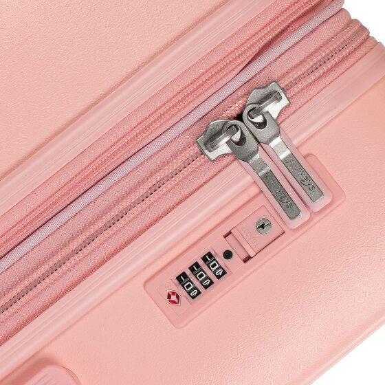 Heys Pastel 4 Rollen Trolley L 76 cm mit Dehnfalte