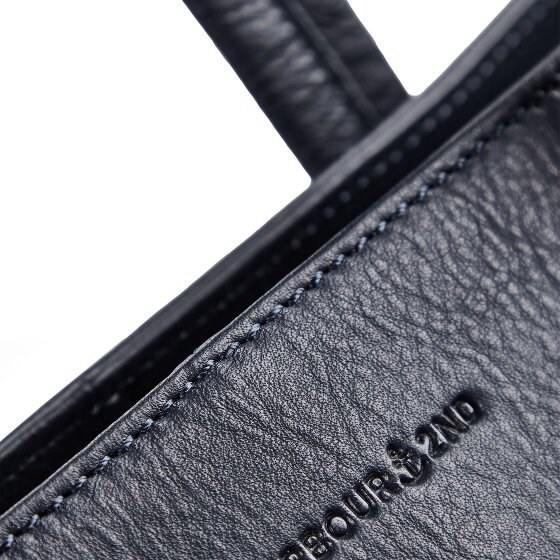 Harbour 2nd Just Pure Schultertasche Leder 38 cm Laptopfach