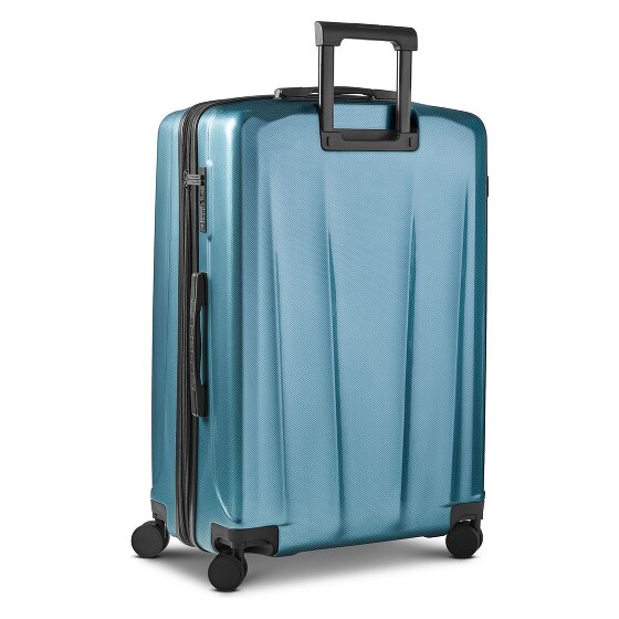 Police New York 4 Rollen Trolley L 72 cm mit Dehnfalte