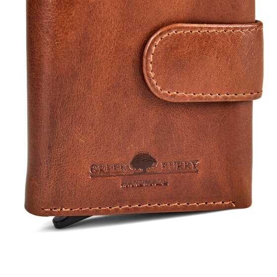 Greenburry Newport Geldbörse RFID Schutz Leder 9.5 cm