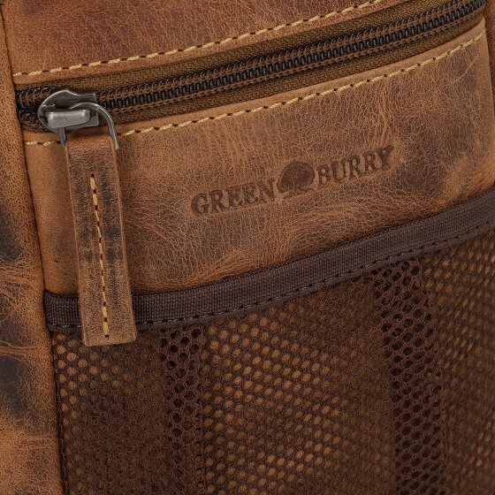 Greenburry Vintage Mini Bag Umhängetasche Leder 13 cm