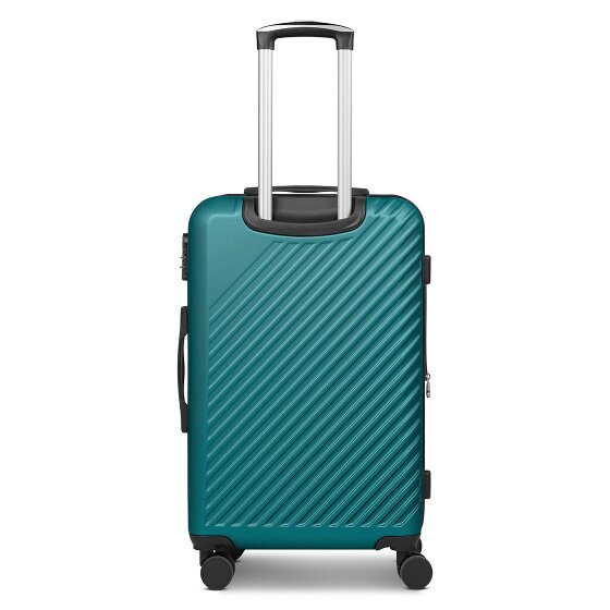 Check.In Paradise 2.0 4 Rollen Kofferset 3-teilig mit Dehnfalte
