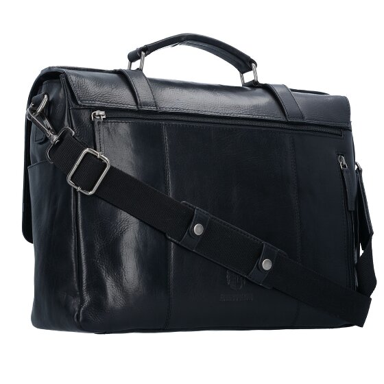 Leonhard Heyden Roma Aktentasche Leder 39 cm Laptopfach
