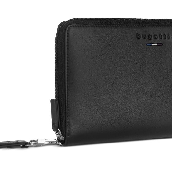 Bugatti Romeo Clutch Tasche RFID Schutz Leder 22 cm