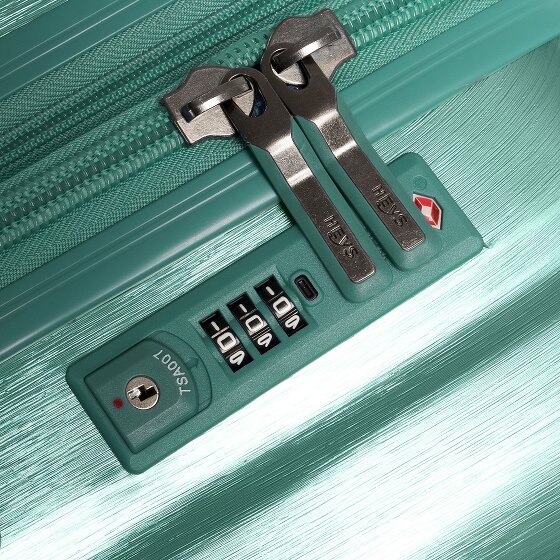 Heys Alumix 4 Rollen Trolley L 76 cm mit Dehnfalte