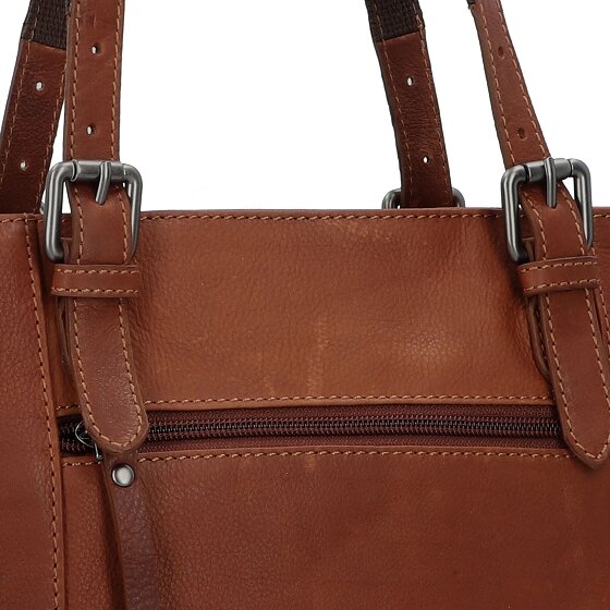 Jack Kinsky Montreal Schultertasche Leder 34 cm
