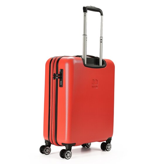 Gabol Future Plus 4 Rollen Kabinentrolley 55 cm mit Dehnfalte