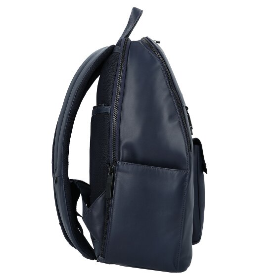 Piquadro Zaino Daypack Leder 34 cm Laptopfach