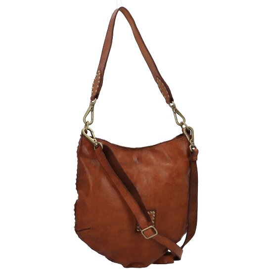 Campomaggi Malachite Schultertasche Leder 28 cm