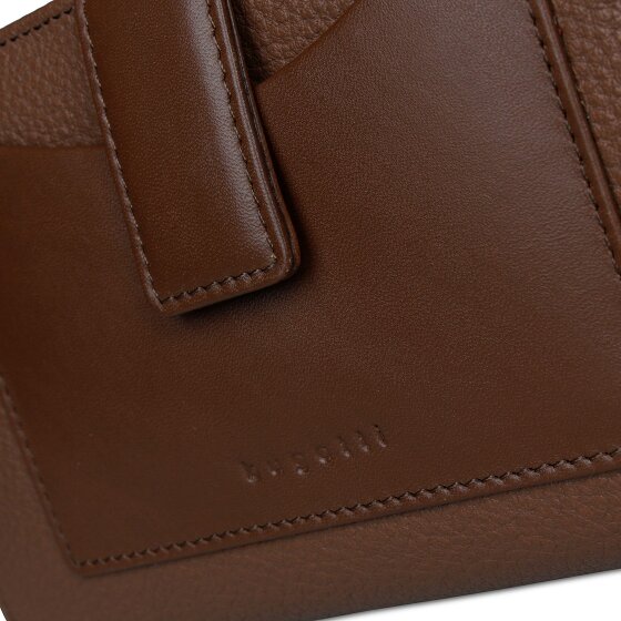 Bugatti Viola Geldbörse RFID Schutz Leder 16 cm