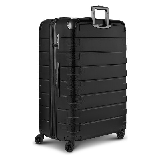 Tonino Lamborghini Milano 4-Rollen Trolley XL 83 cm Sondergrösse mit Dehnfalte