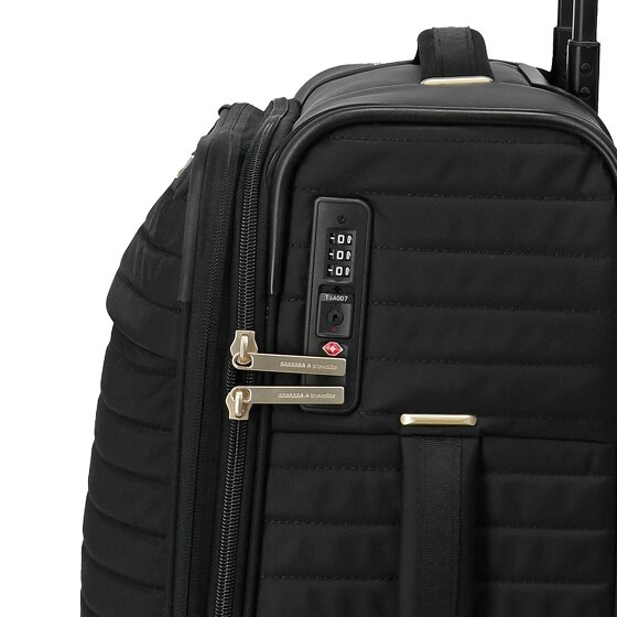 Travelite Barbara Stepp 4 Rollen Kabinentrolley S 55 cm mit Dehnfalte