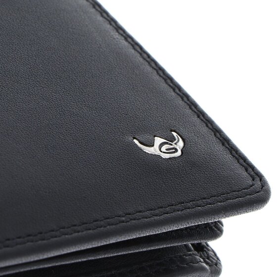 Golden Head Polo Geldbörse RFID Schutz Leder 12 cm