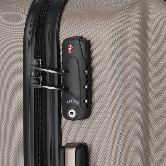 Bugatti Lima 2.0 4-Rollen Kabinentrolley 55 cm mit Doppelrollen