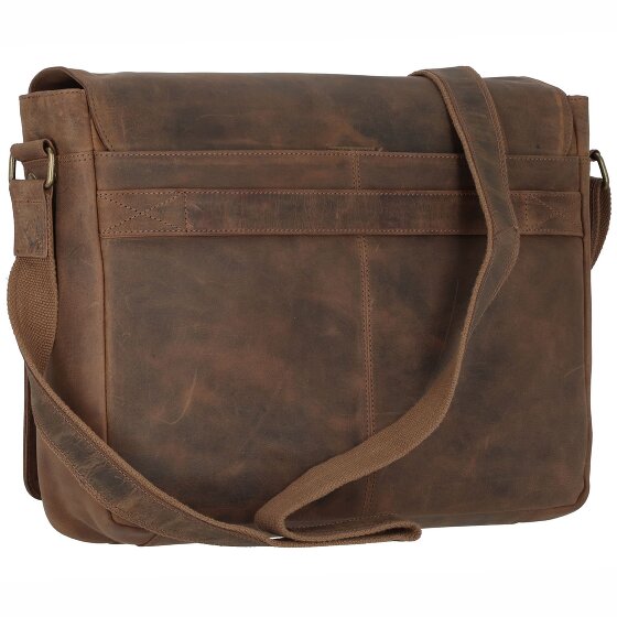 Greenland Nature Montenegro Messenger Leder 40 cm Laptopfach