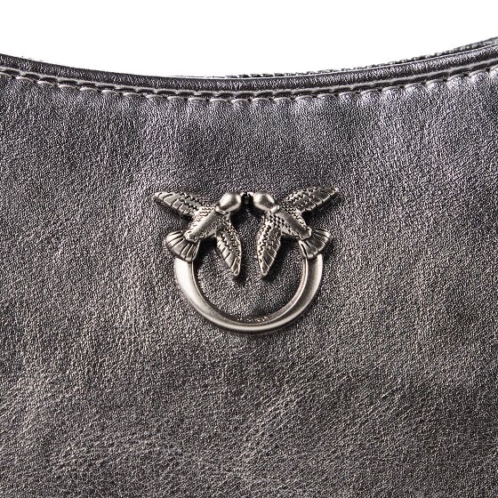 PINKO Half Moon Mini Schultertasche Leder 26 cm
